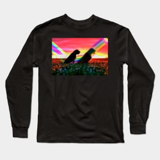 Rainbow Italian Spinoni Long Sleeve T-Shirt